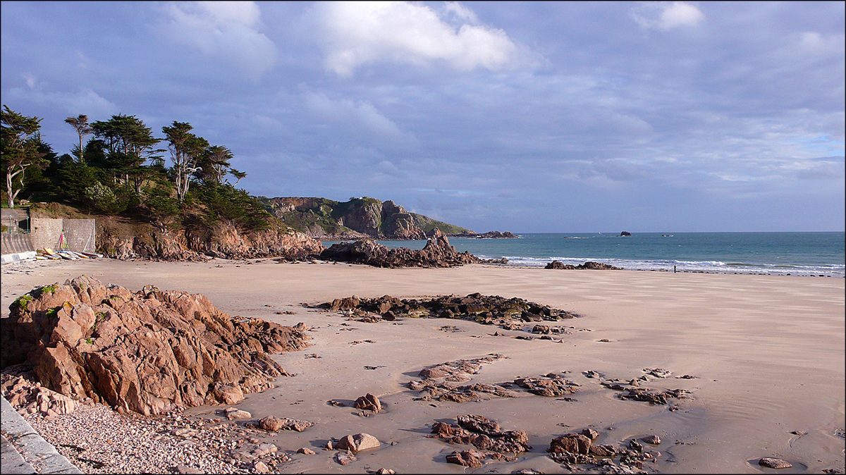 St Brelade's Bay, photographed by Vic