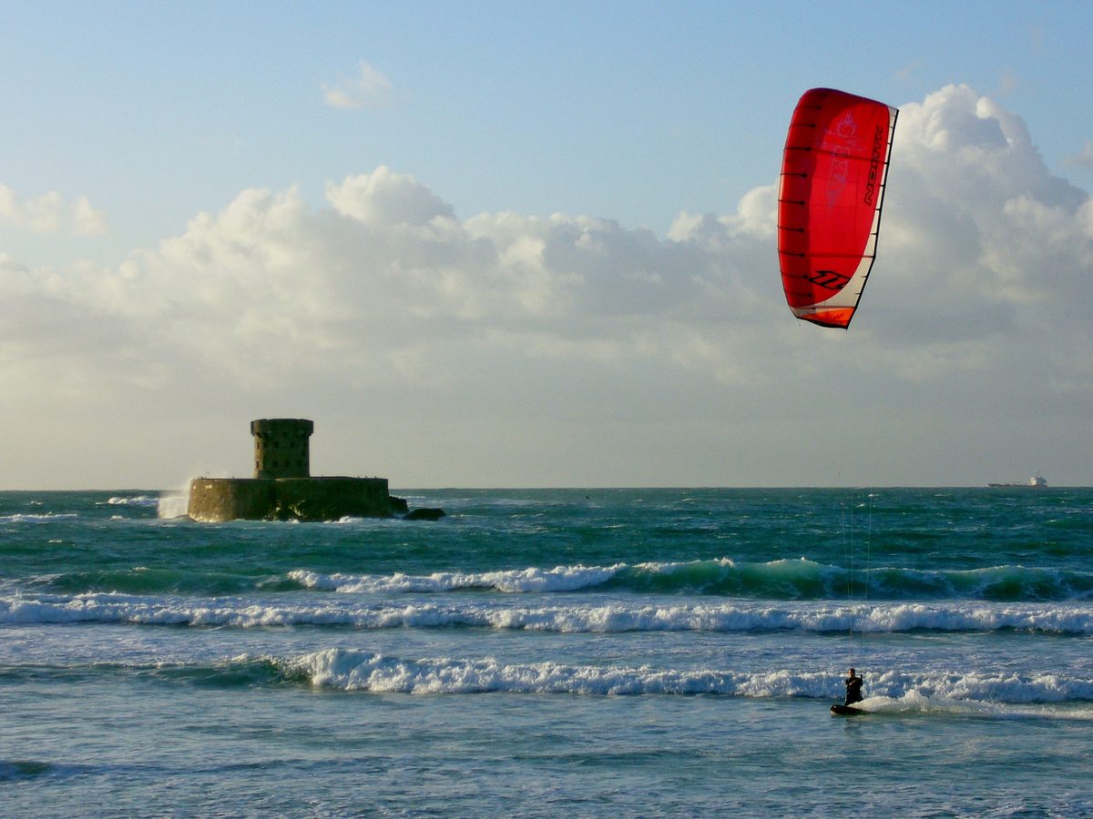 St Ouen's Bay, photographed by Vic