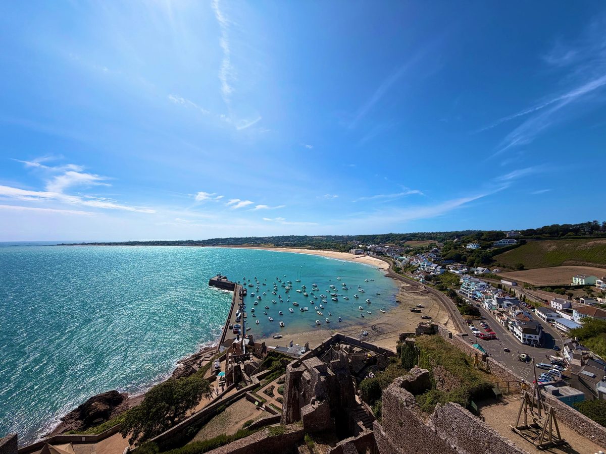 Royal Bay of Grouville, photographed by Anthony