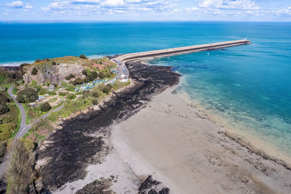 St Catherine's Bay, photographed by Colin