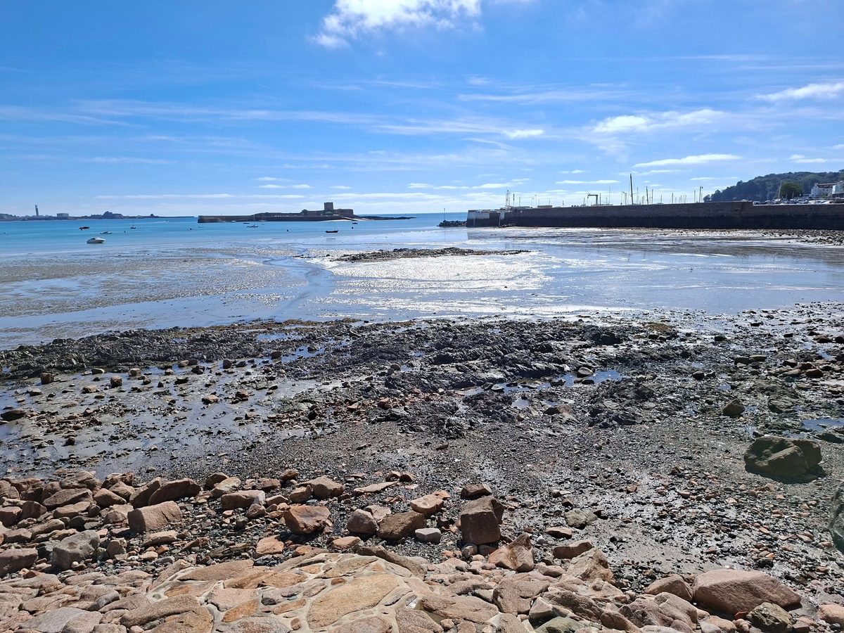 St Aubin's Bay, photographed by RAIFE