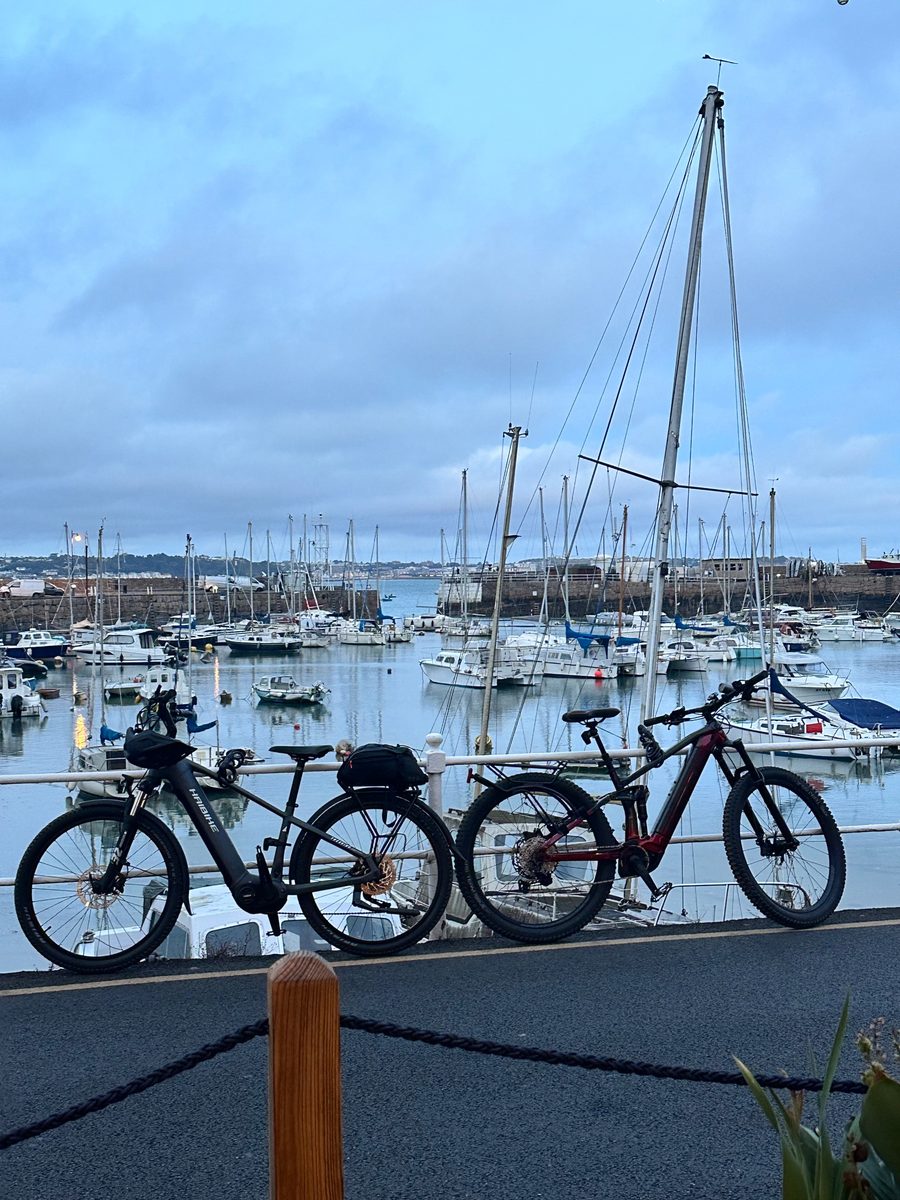 St Aubin's Bay, photographed by Jenny