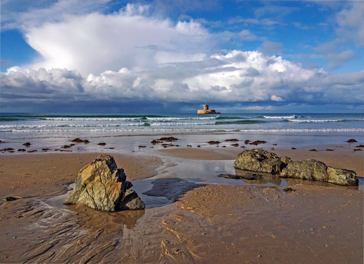 St Ouen's Bay, photographed by Vic