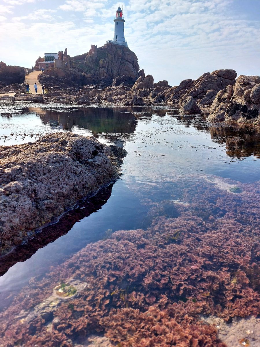 Corbière Lighthouse, photographed by Mary