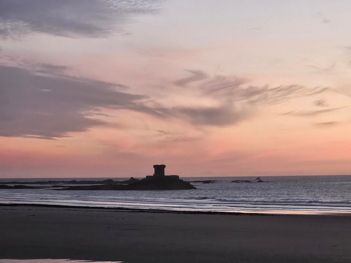 St Ouen's Bay, photographed by Sarah