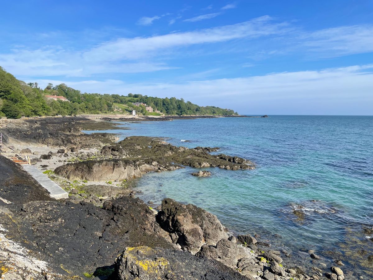 St Catherine's Bay, photographed by Louise