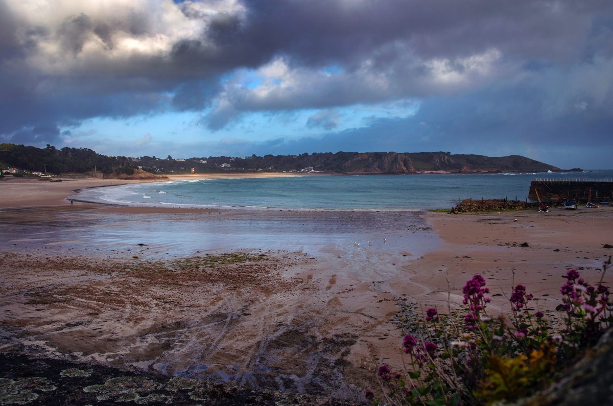 St Brelade's Bay, photographed by Vic