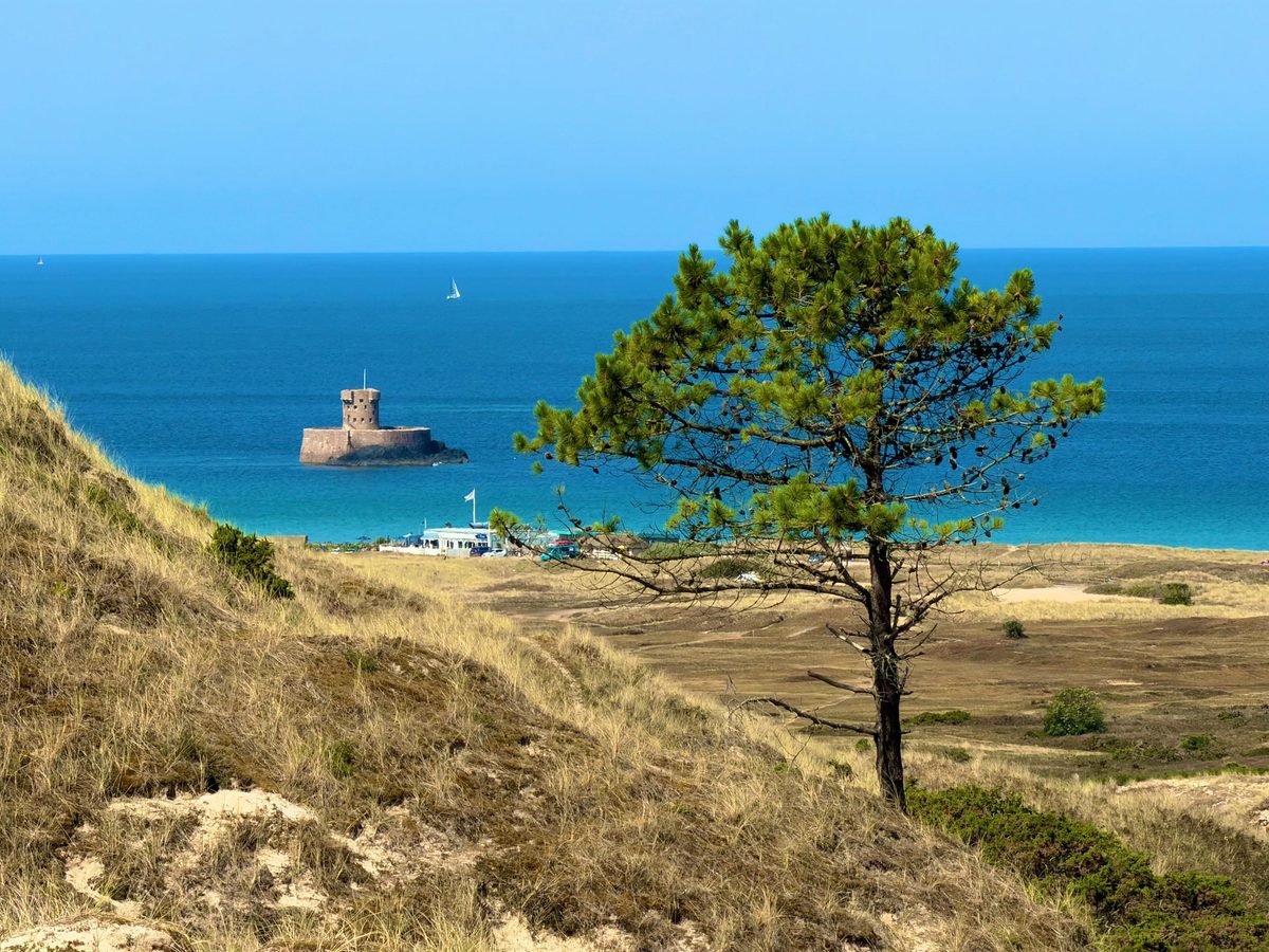 St Ouen's Bay, photographed by Anthony