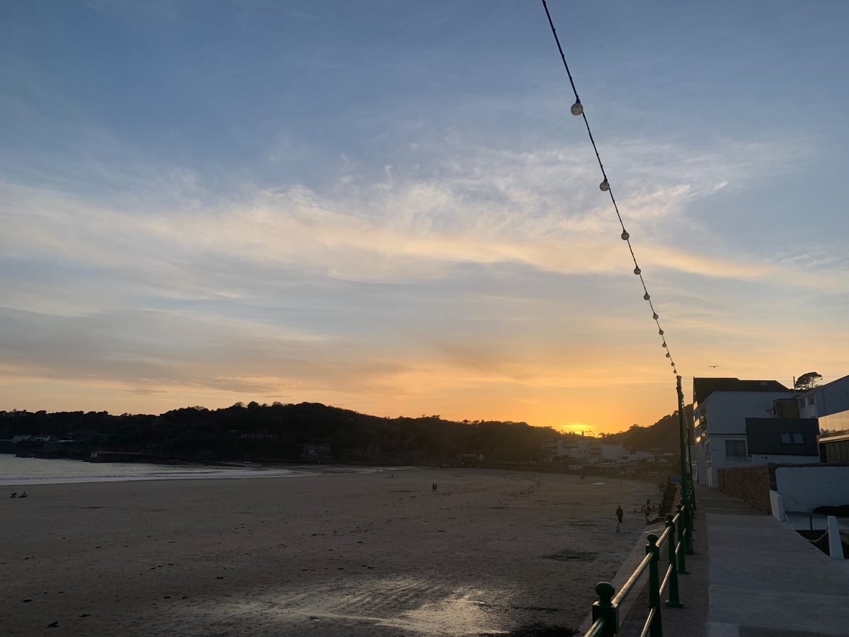 St Brelade's Bay, photographed by Sarah