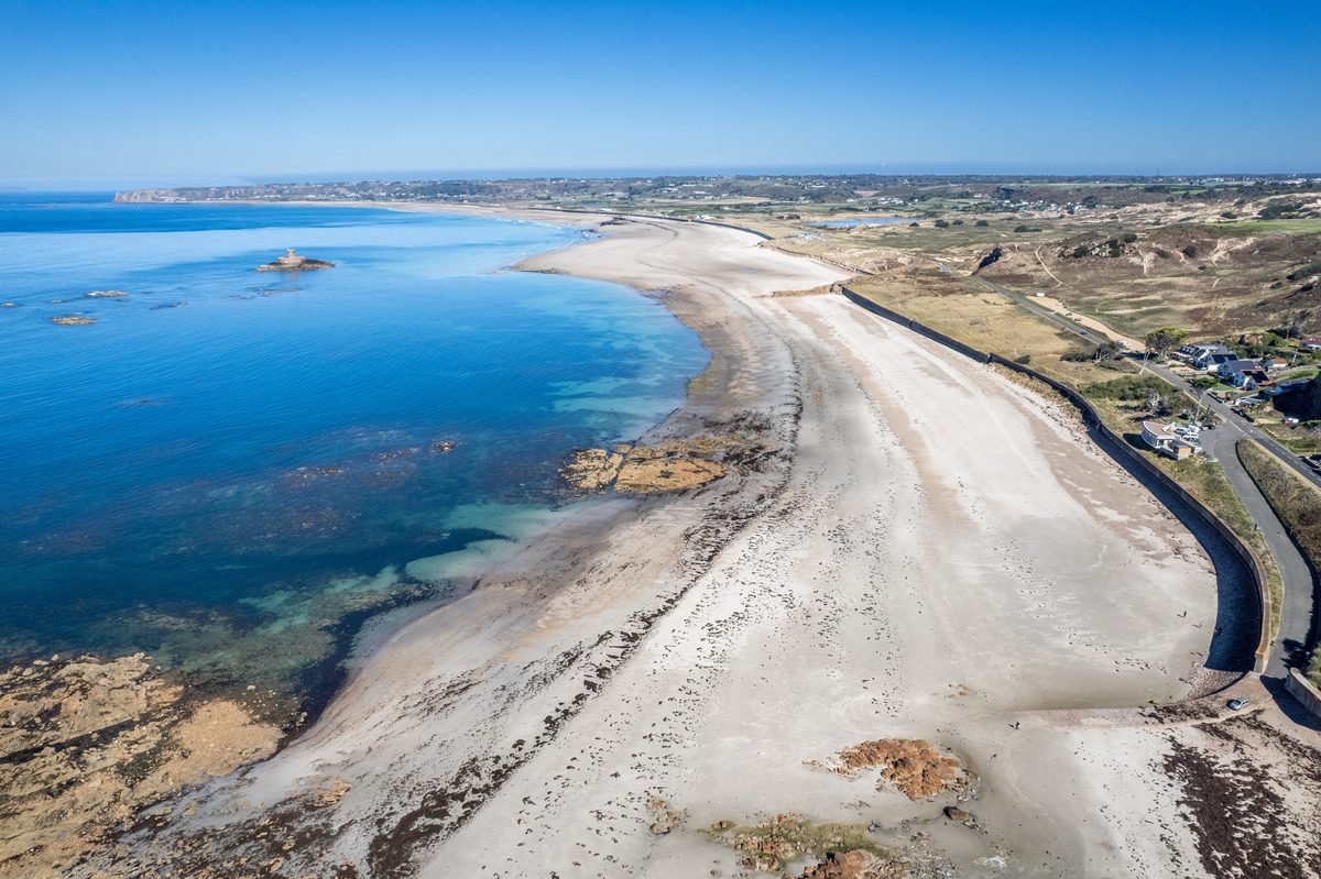 St Ouen's Bay, photographed by Colin