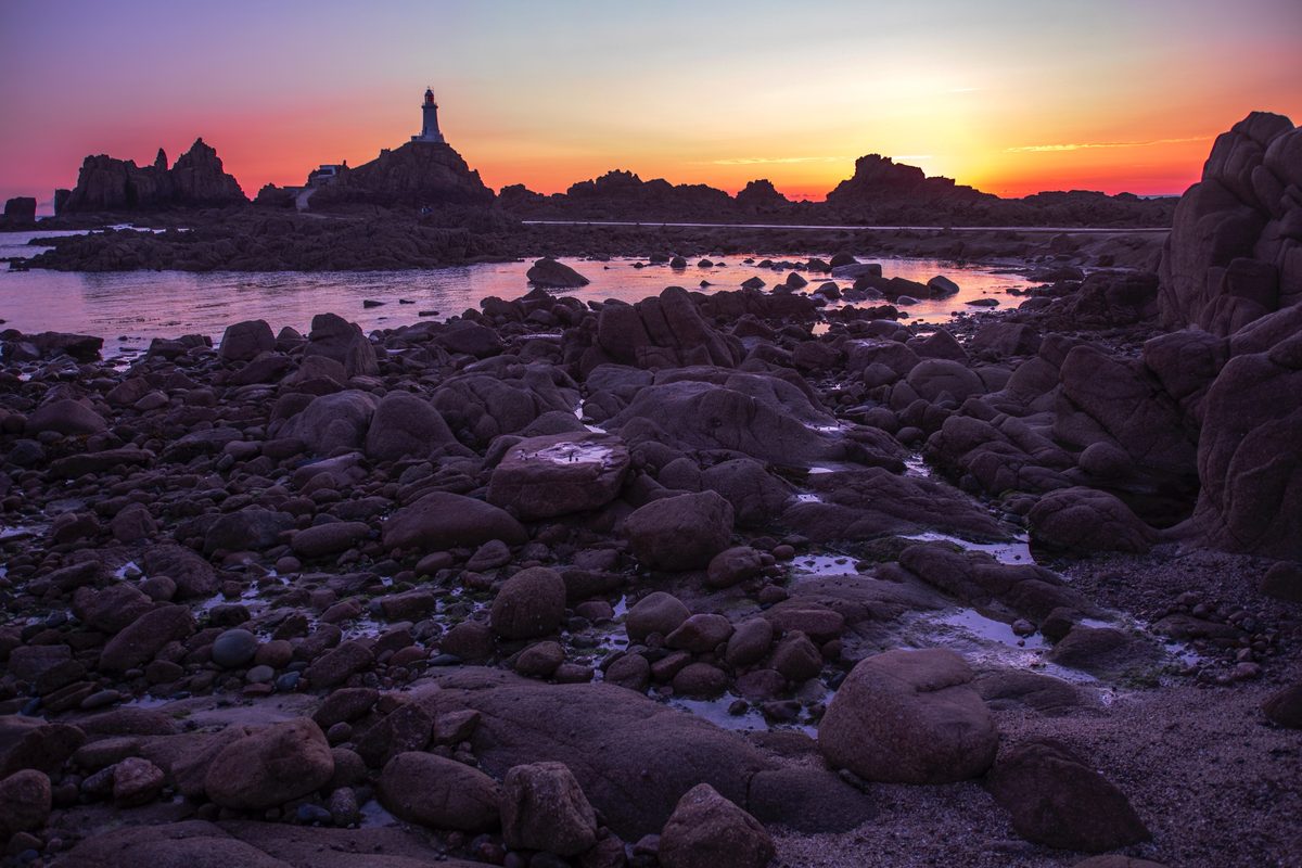 Corbière Lighthouse, photographed by Vic