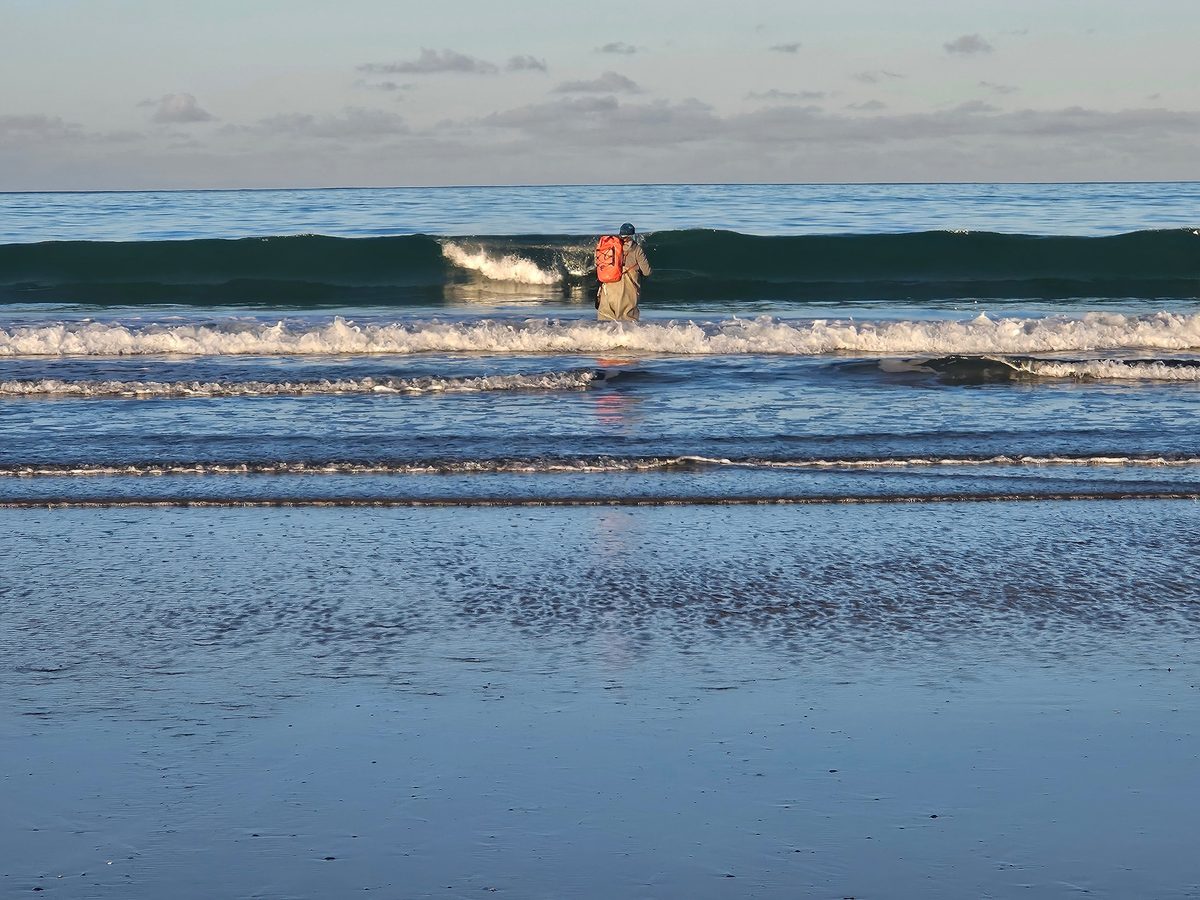 St Ouen's Bay, photographed by Sarah