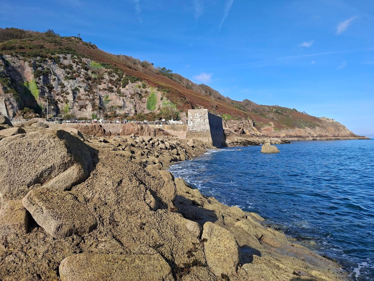 Grève de Lecq, photographed by RAIFE
