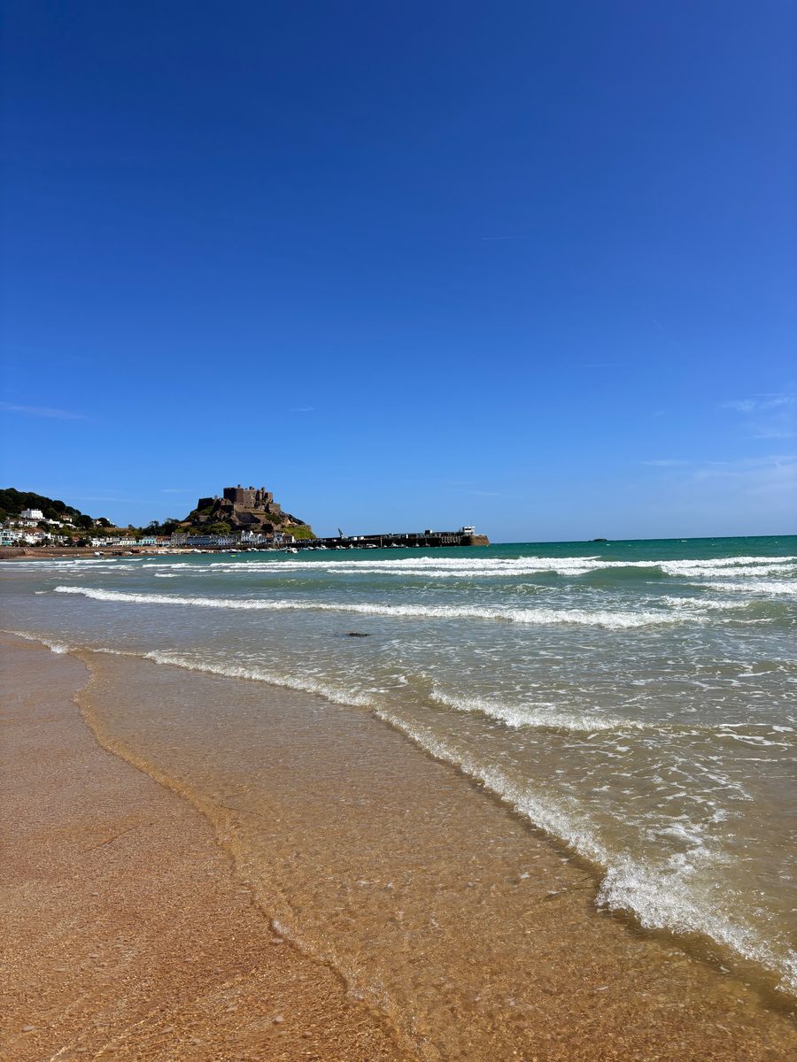 Royal Bay of Grouville, photographed by Holly