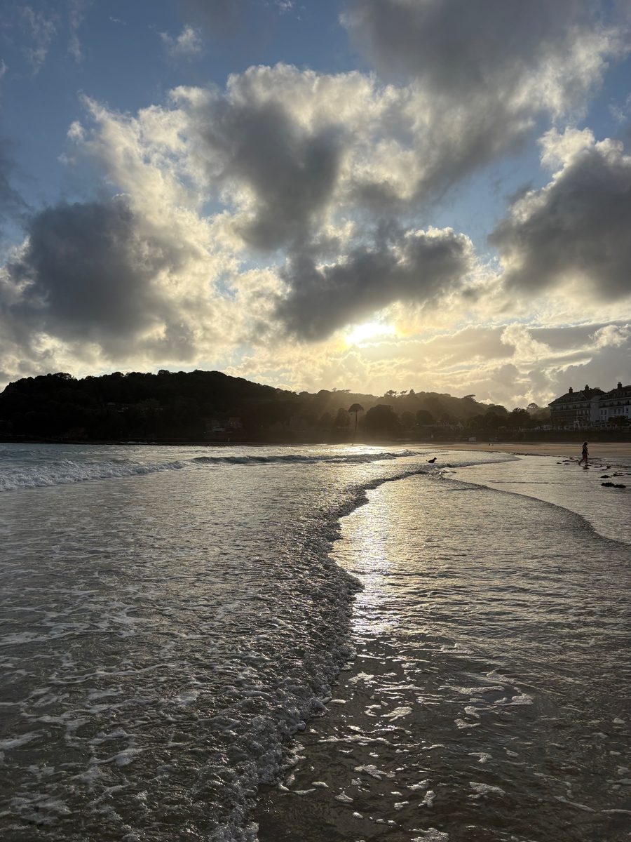 St Brelade's Bay, photographed by Holly