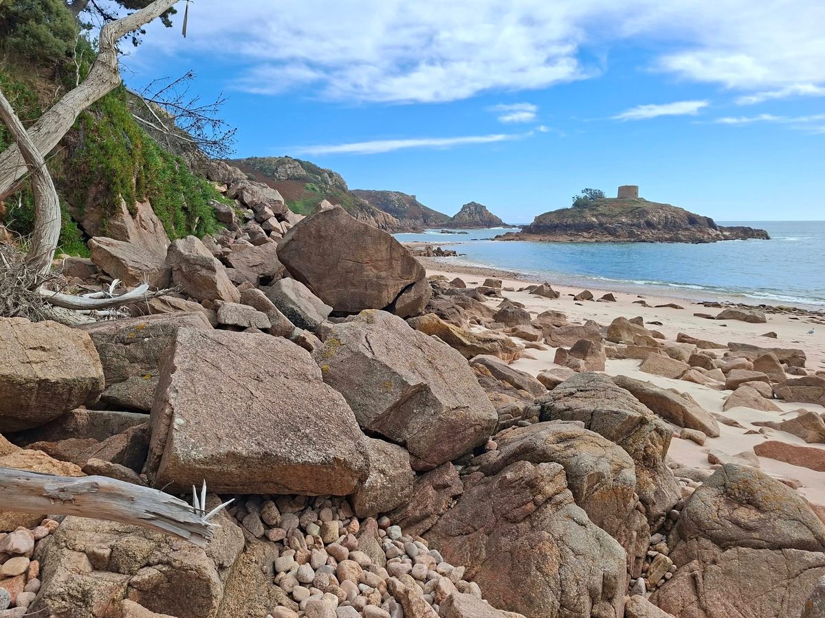 Portelet Bay, photographed by RAIFE