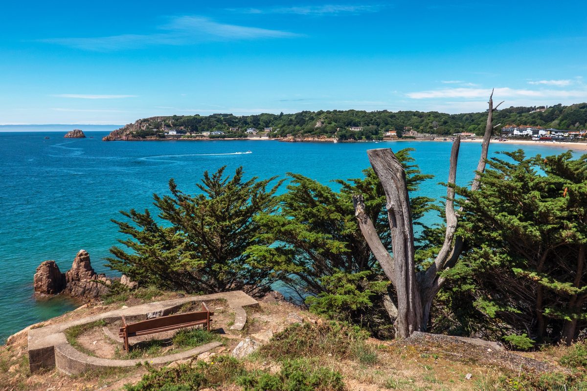 St Brelade's Bay, photographed by Vic