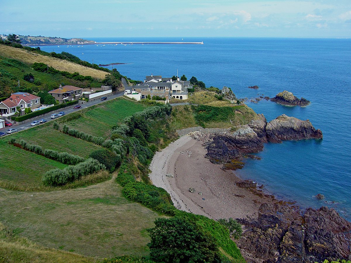 Royal Bay of Grouville, photographed by Vic