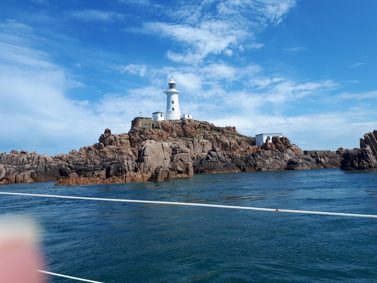 Corbière Lighthouse, photographed by Fiona