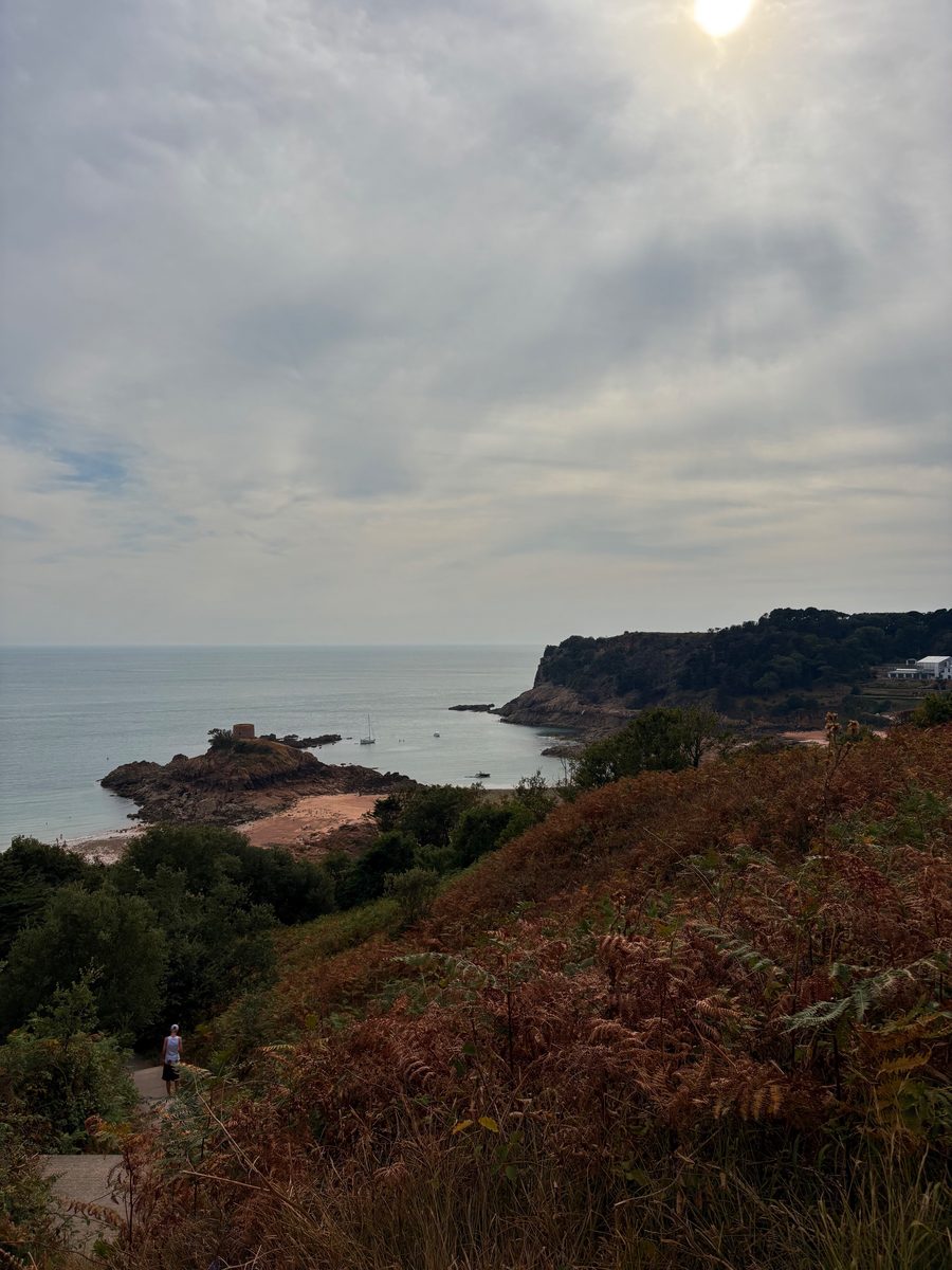 Portelet Bay, photographed by Holly