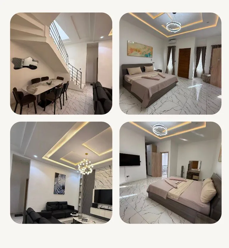 4-Bedroom Furnished Terrace · Rosebank 8, Ikota Villa, Lekki image 1