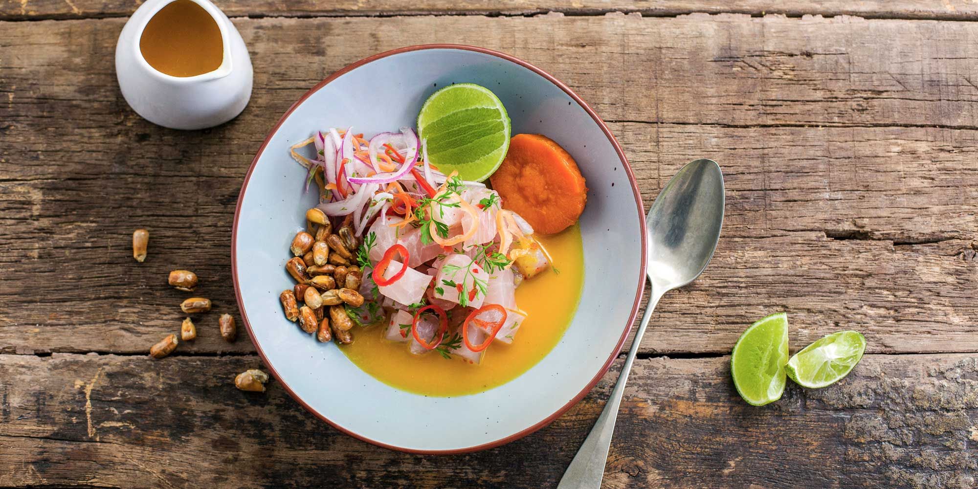 Ceviche al ají amarillo