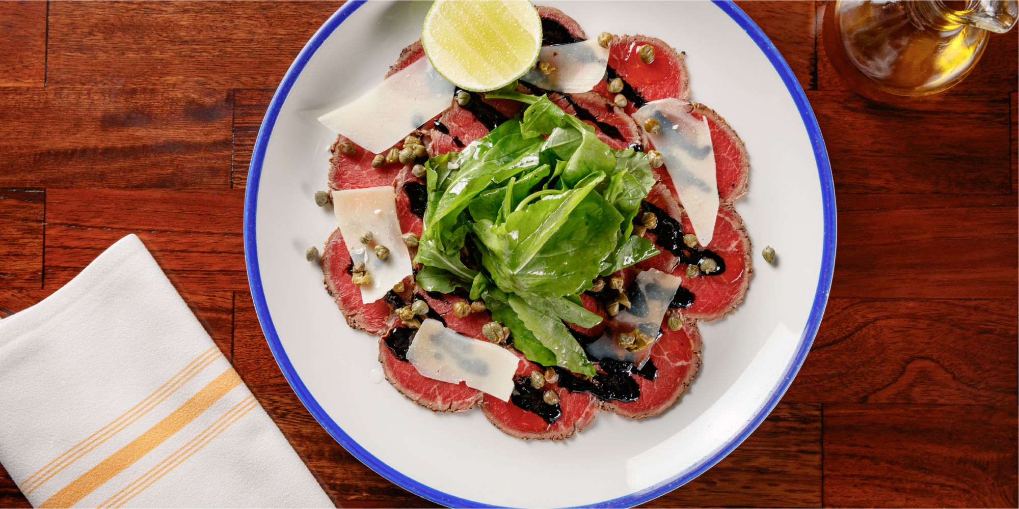 Carpaccio de res