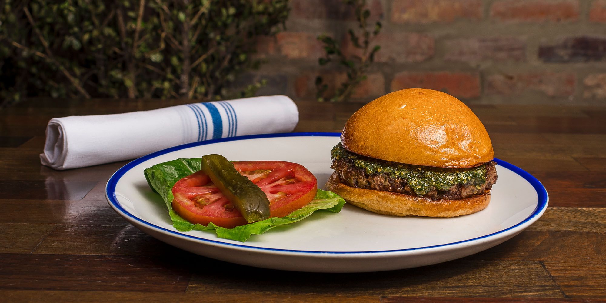 Juicy lucy burger