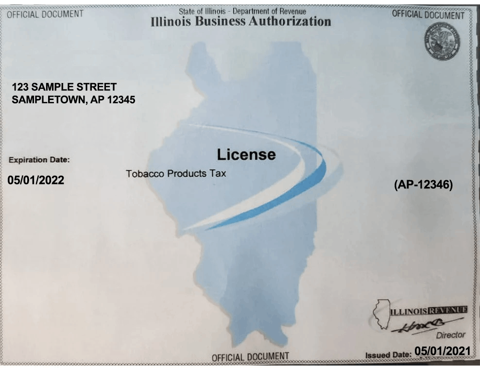 Illinois Tobacco Permit