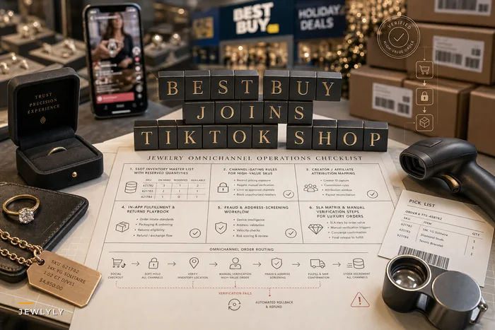 After Best Buy Joins TikTok Shop: A Practical Omnichannel Checklist for Jewelry Retailers