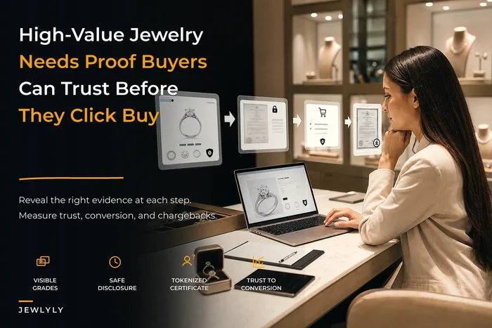 Stop losing online buyers with trust signals for high‑value jewelry