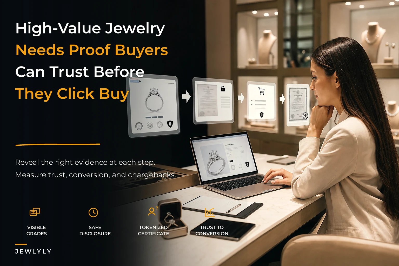 Stop losing online buyers with trust signals for high‑value jewelry