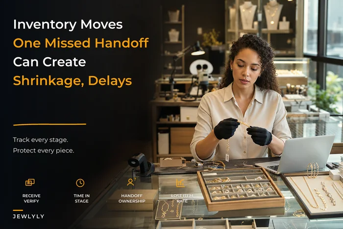 Stop miscounts and losses with a jewelry inventory lifecycle