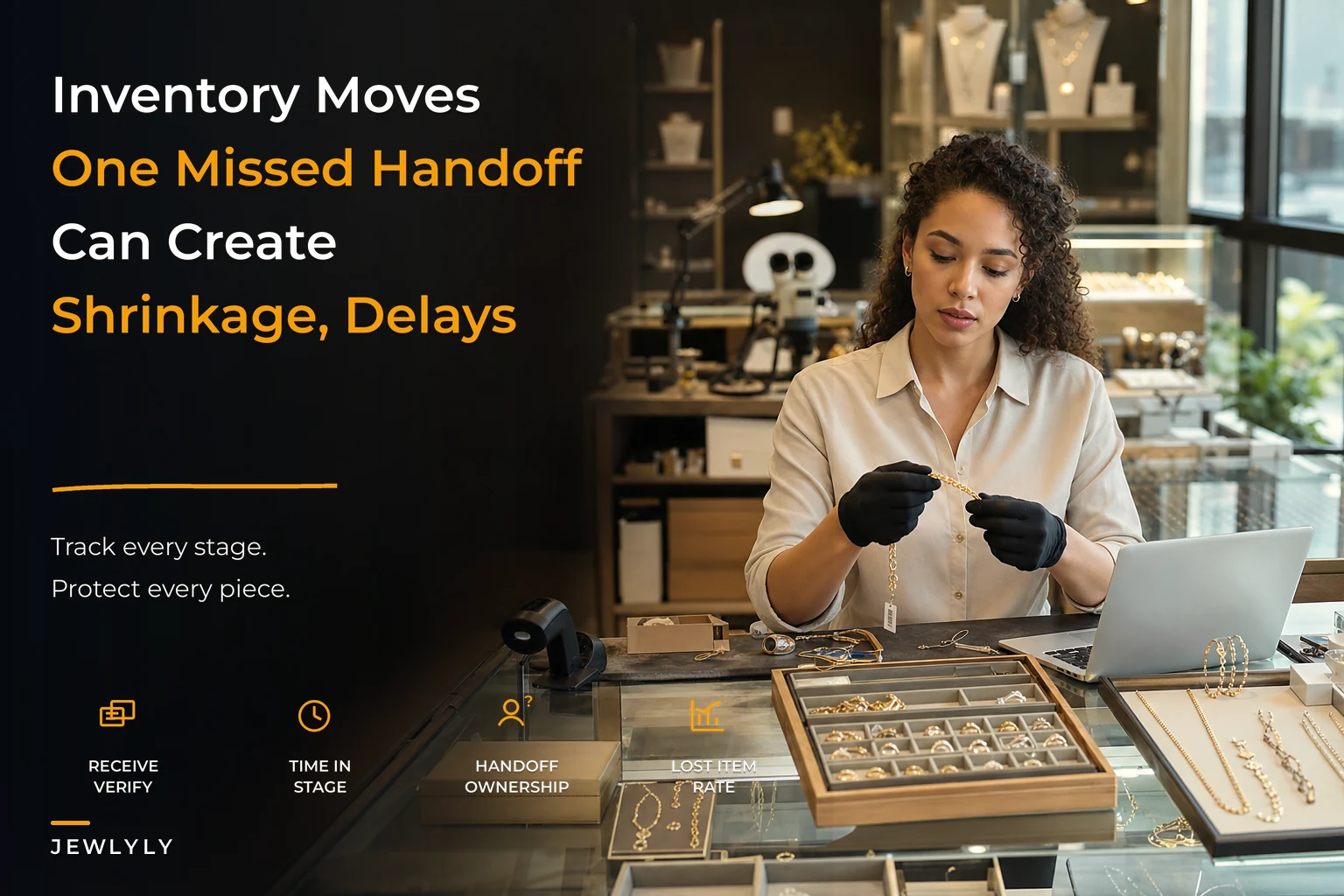 Stop miscounts and losses with a jewelry inventory lifecycle