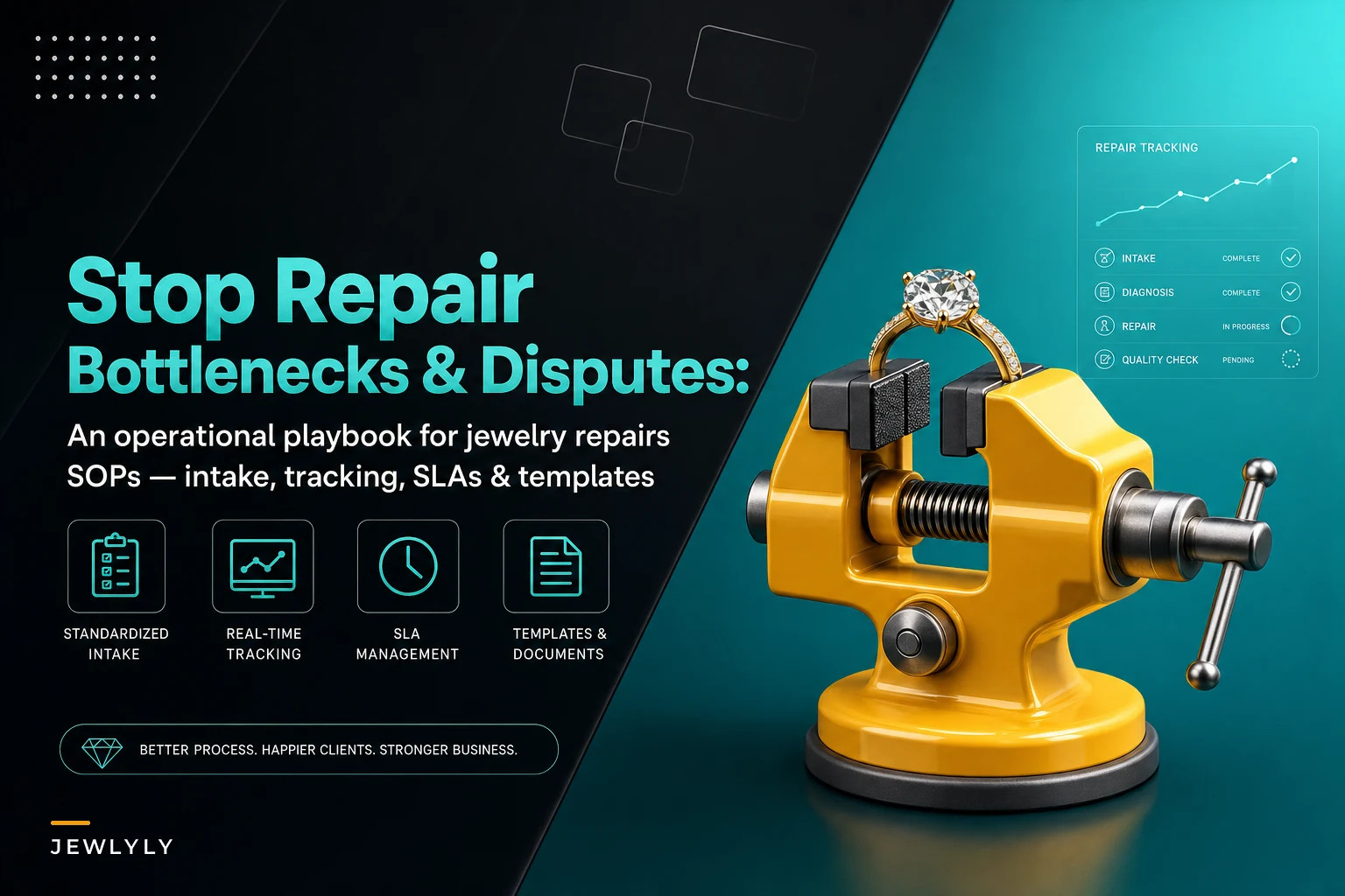 Stop repair bottlenecks and disputes: an operational playbook for jewelry repairs & aftercare