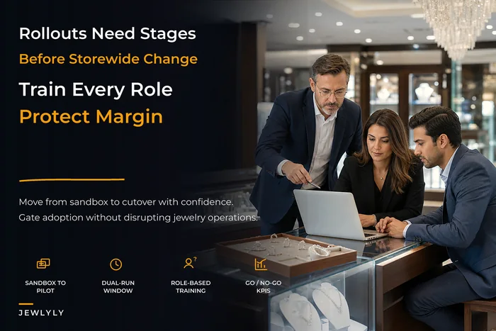 Technology adoption operating system that ensures successful rollouts