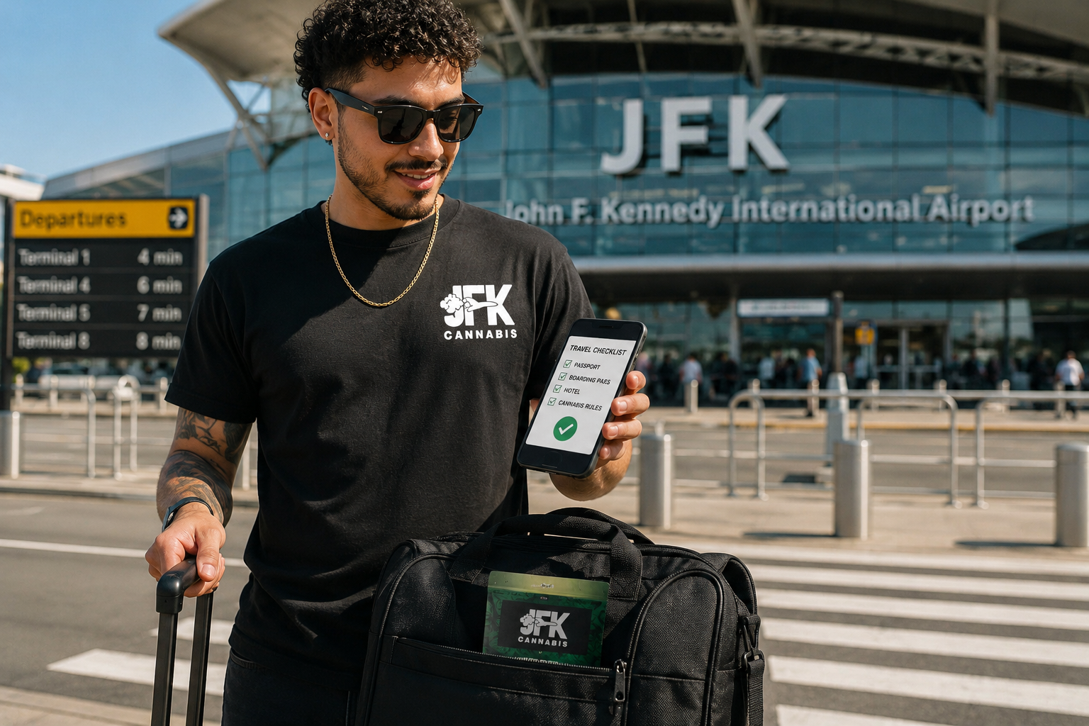 Traveling With Cannabis Through JFK Airport & LaGuardia (2026 Guide) | JFK Cannabis