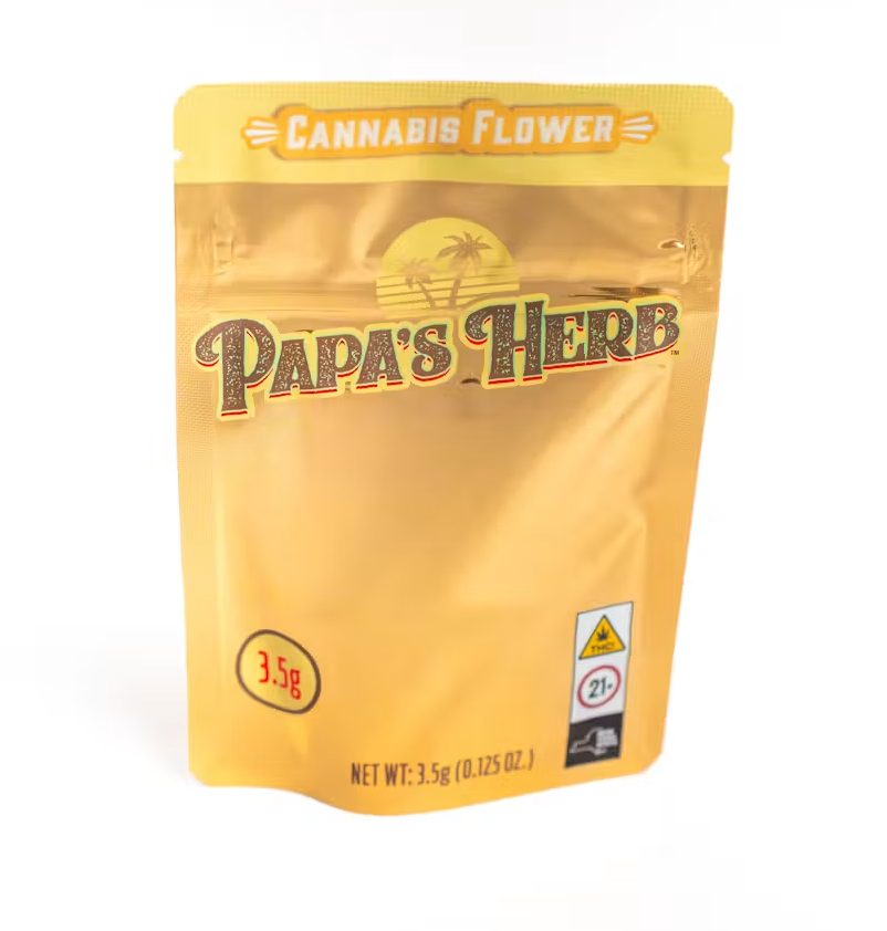 Lemon Diesel Flower by Papa's Herb 3.5g