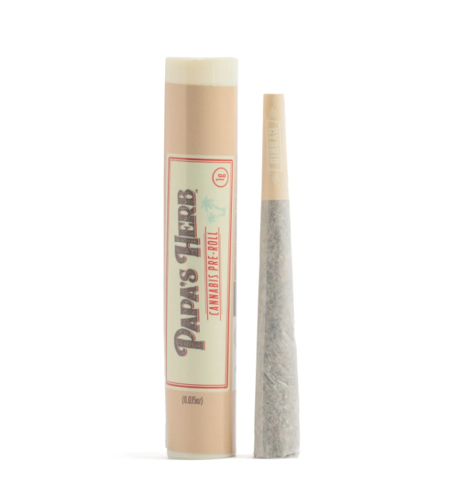 Apples and Bananas Pre Roll by Papa's Herb 1g