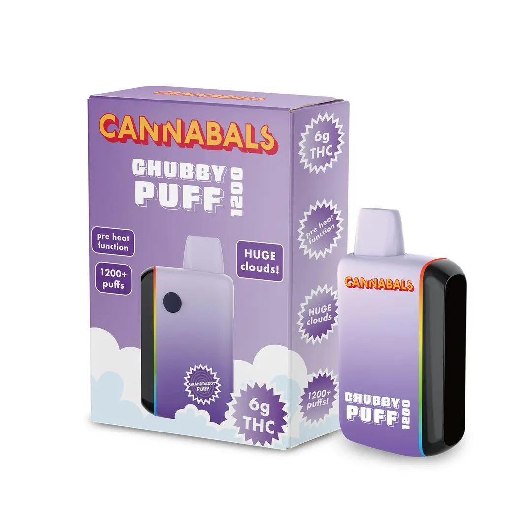 Grandaddy Purp Chubby Puff All In One Vape by Cannabals 6g