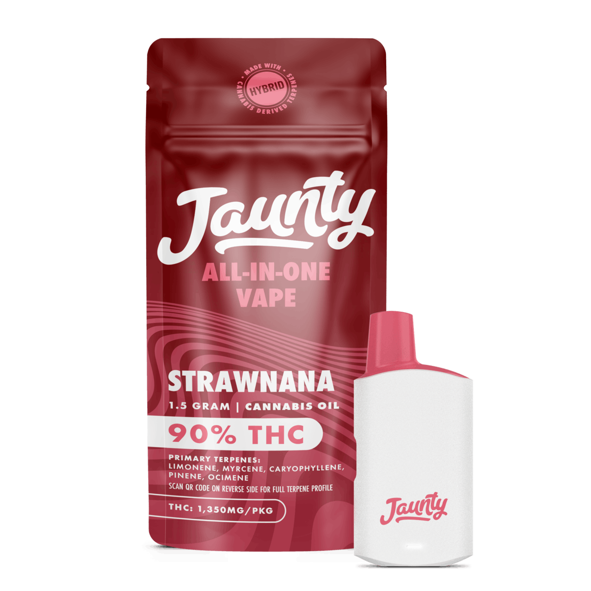 Strawnana All In One Vape (Hybrid) 1.5g