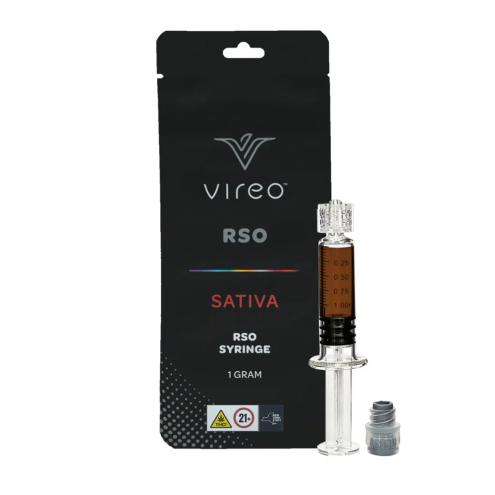 RSO sativa Syringe 734mg thc by Vireo - 1g