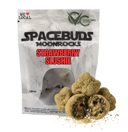 Strawberry Slushie Moonrocks by SpaceBuds 4g