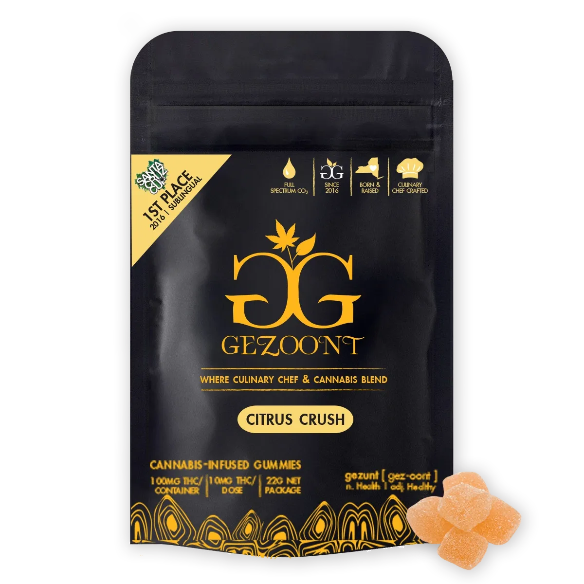 Citrus Crush Gummy 100mg