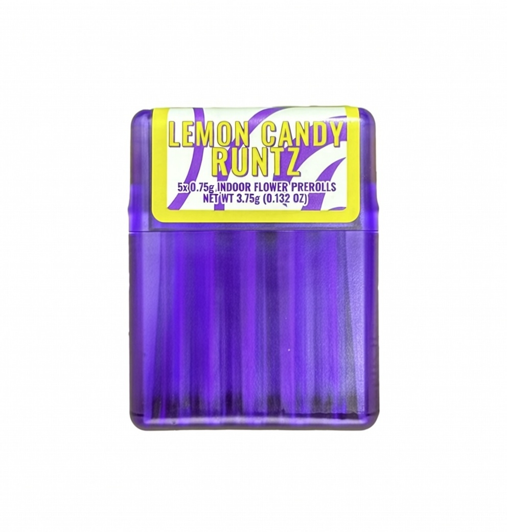 Lemon Candy Runtz 5 pack pre roll by Runtz 3.75g