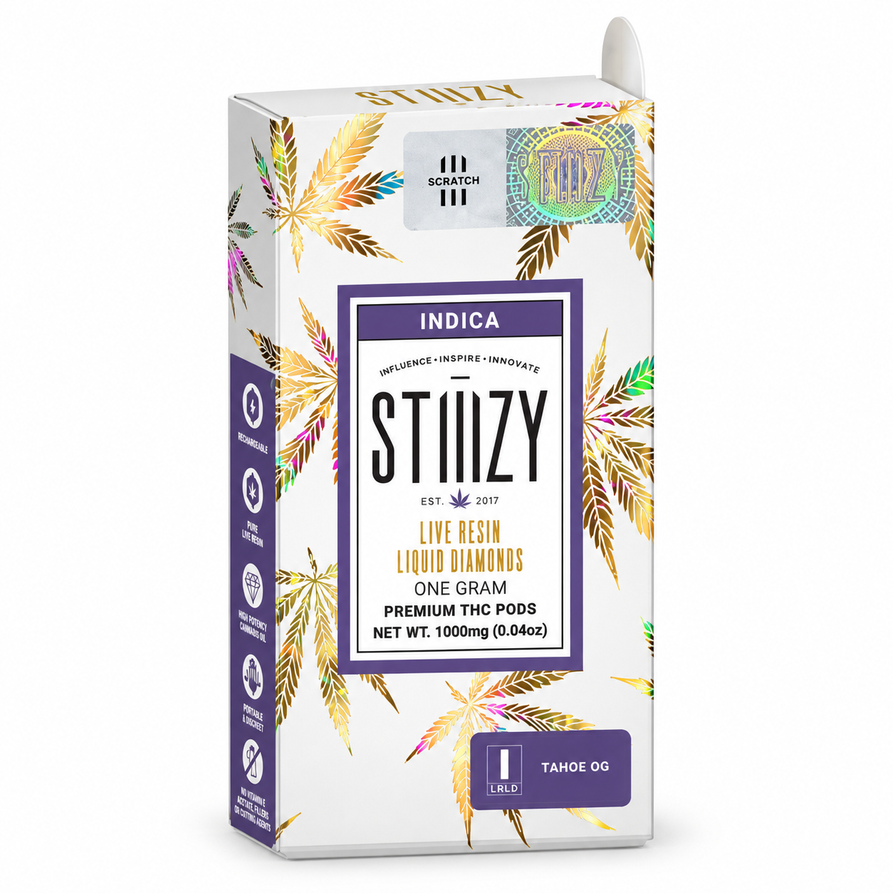 Tahoe OG Live Resin THC POD by Stiiizy