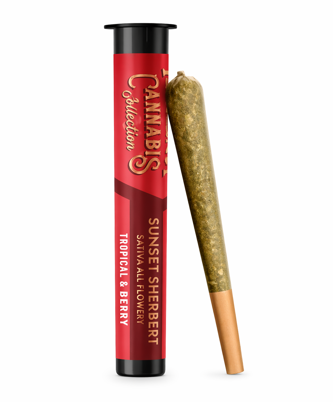 Sunset Sherbert Pre roll 0.5g by Revert