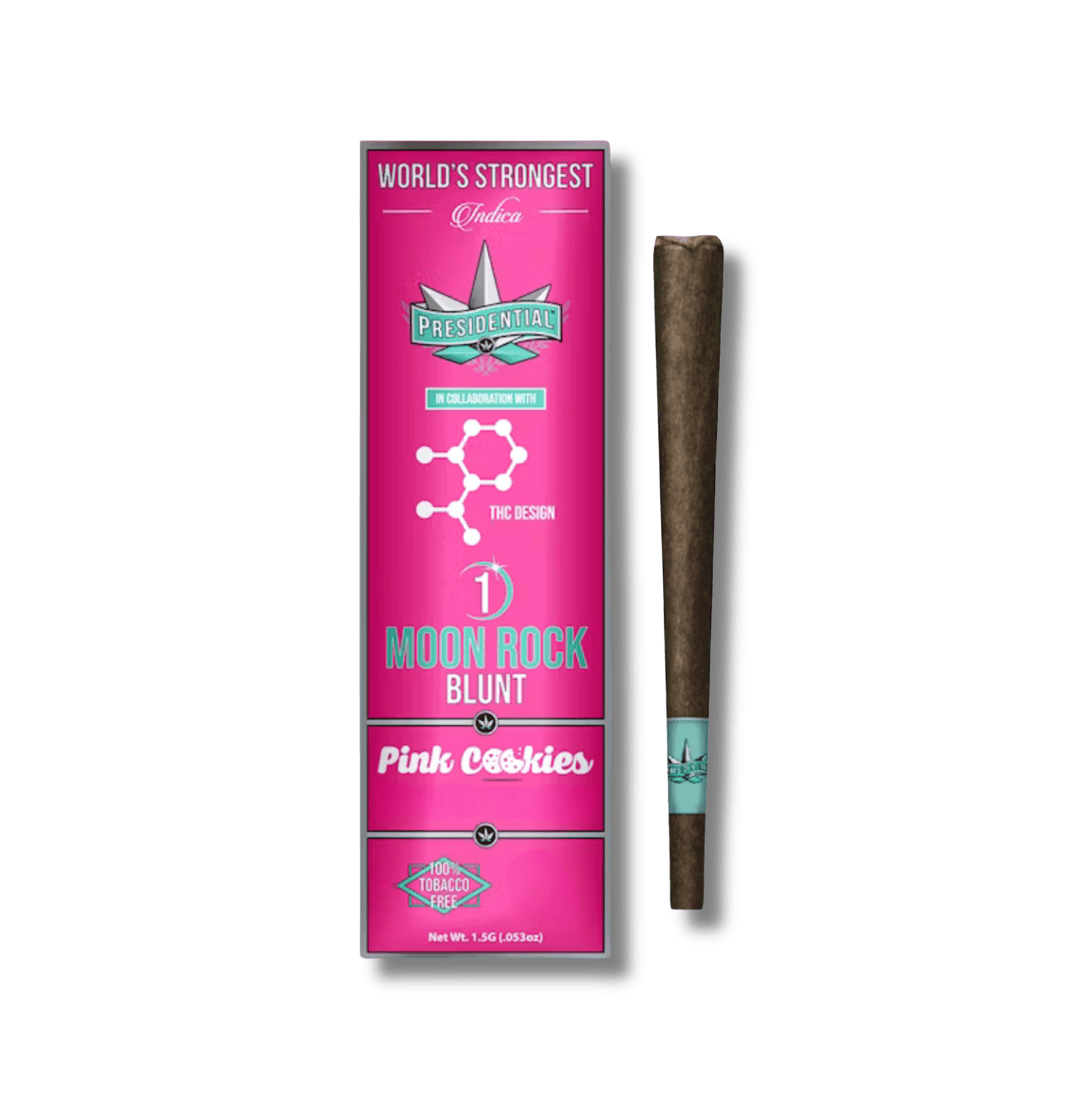 Pink Cookies Moon Rock Blunt By Presidential 1.5g