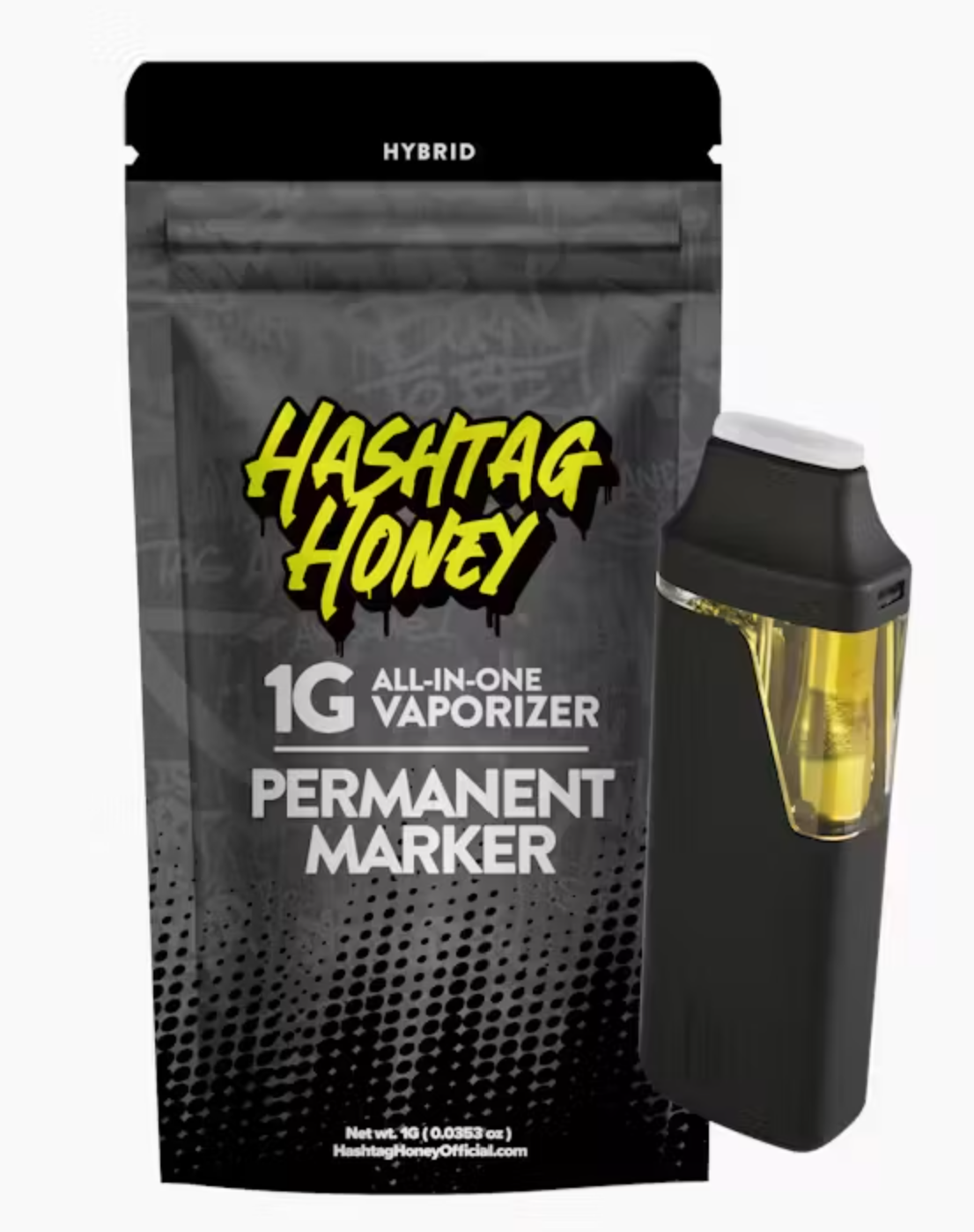 Permanent Marker All In One Disposable Vape by Hashtag Honey 1g