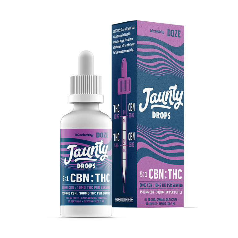 Doze Tincture THC + CBN (Distillate)